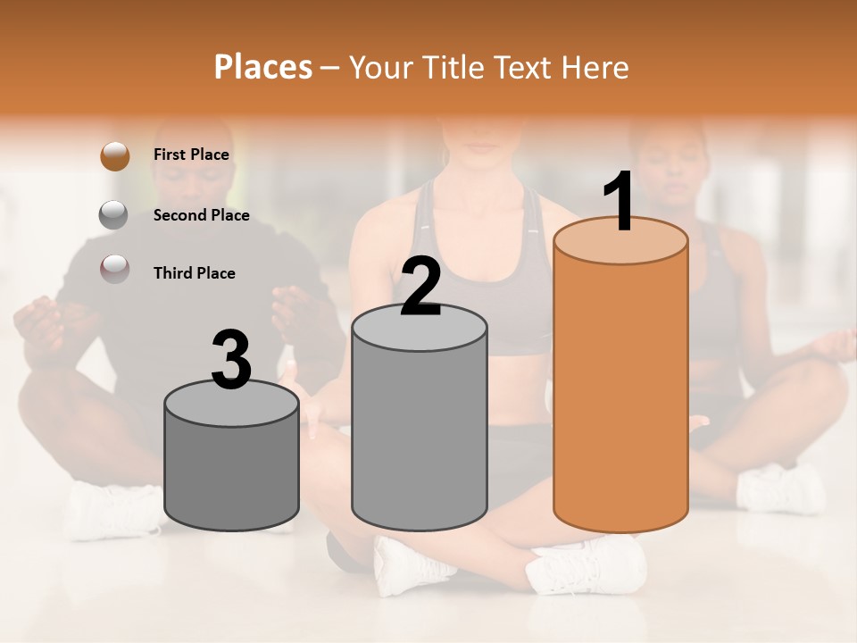 Old Water Elderly PowerPoint Template