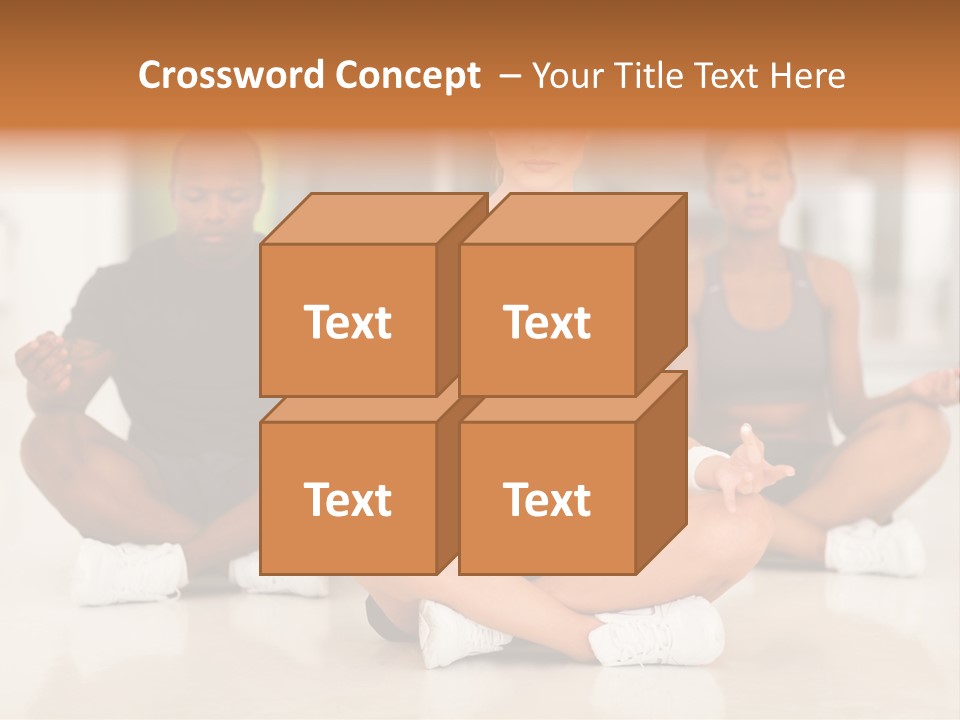 Old Water Elderly PowerPoint Template