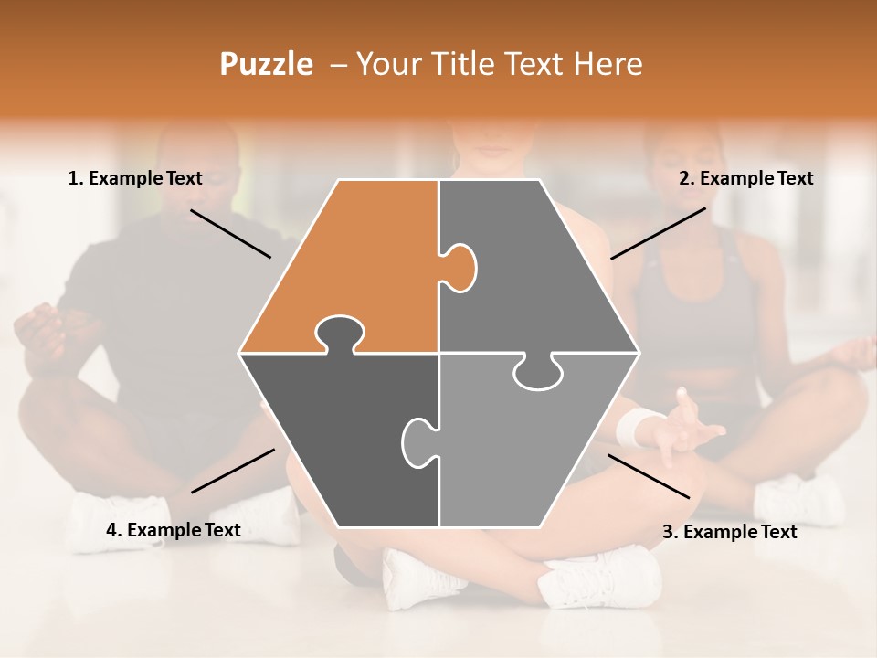 Old Water Elderly PowerPoint Template