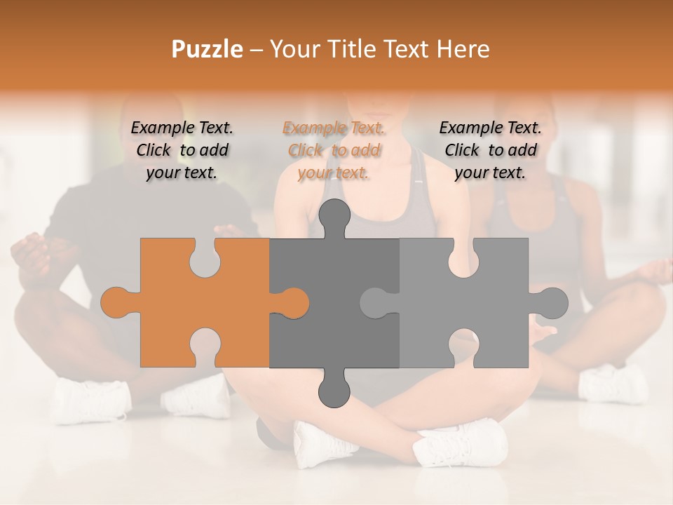 Old Water Elderly PowerPoint Template