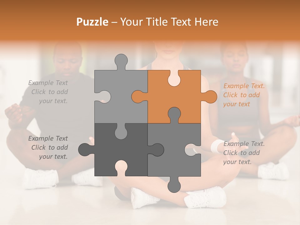 Old Water Elderly PowerPoint Template