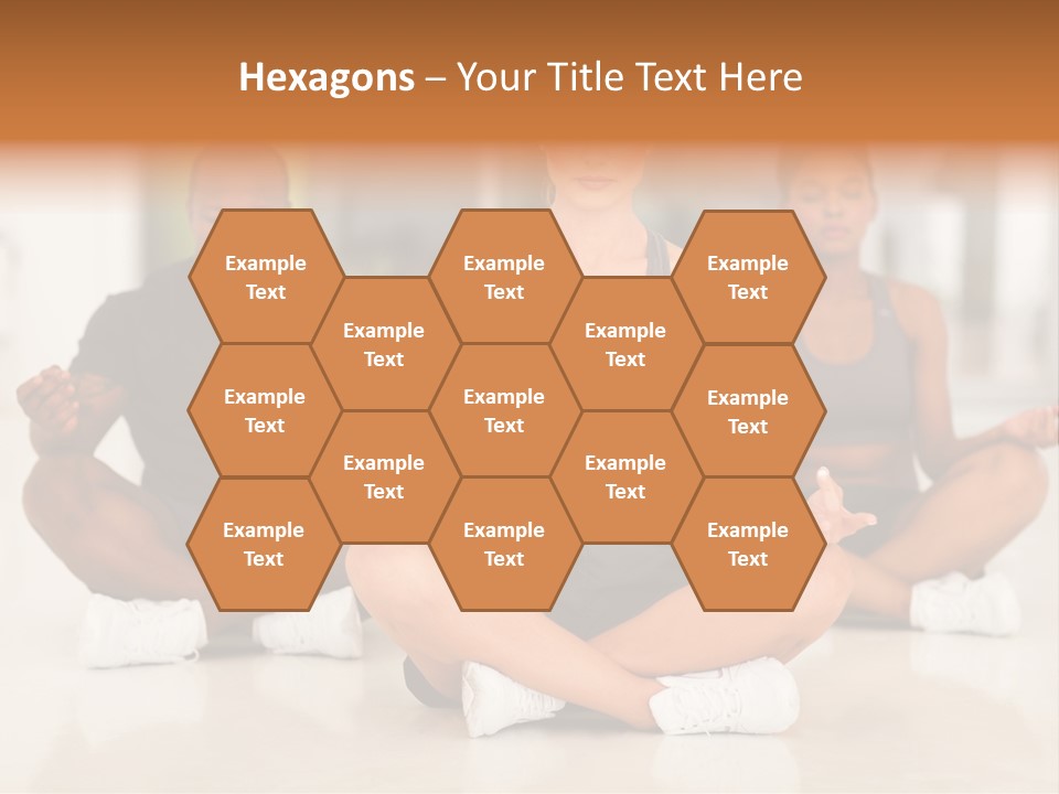 Old Water Elderly PowerPoint Template