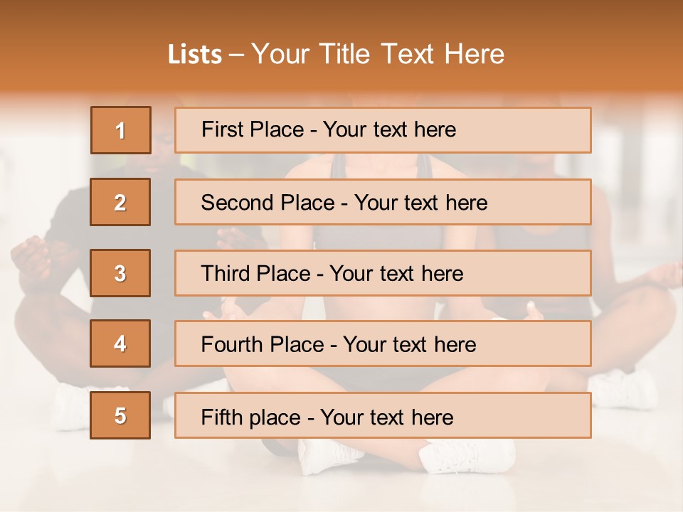 Old Water Elderly PowerPoint Template