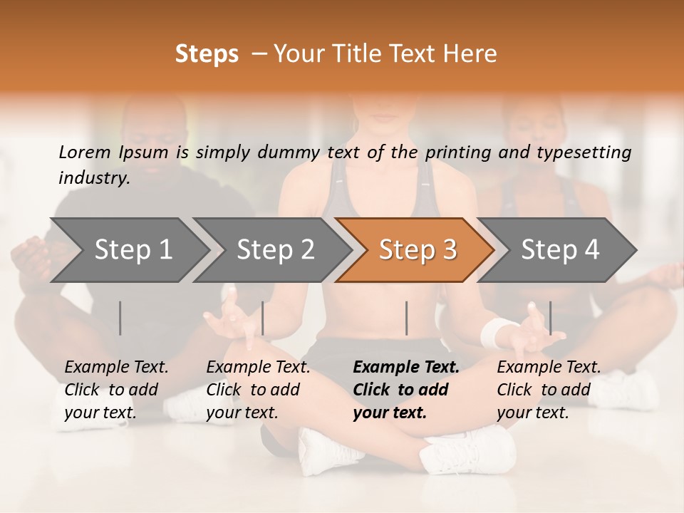 Old Water Elderly PowerPoint Template