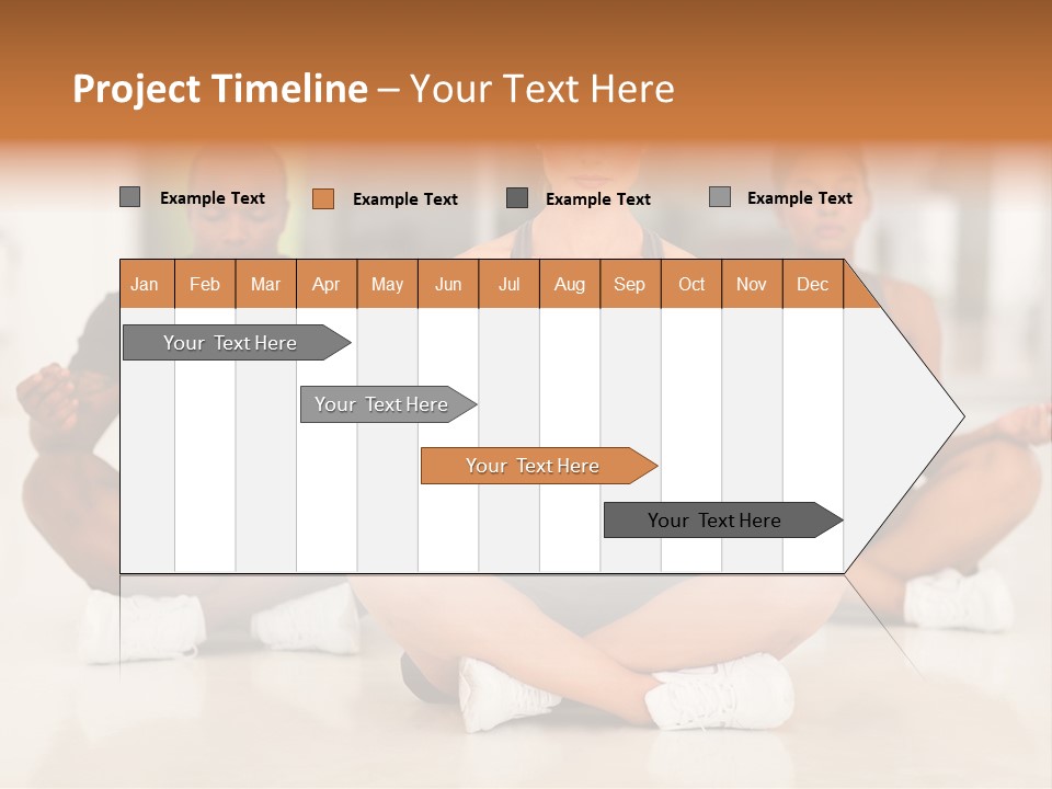 Old Water Elderly PowerPoint Template