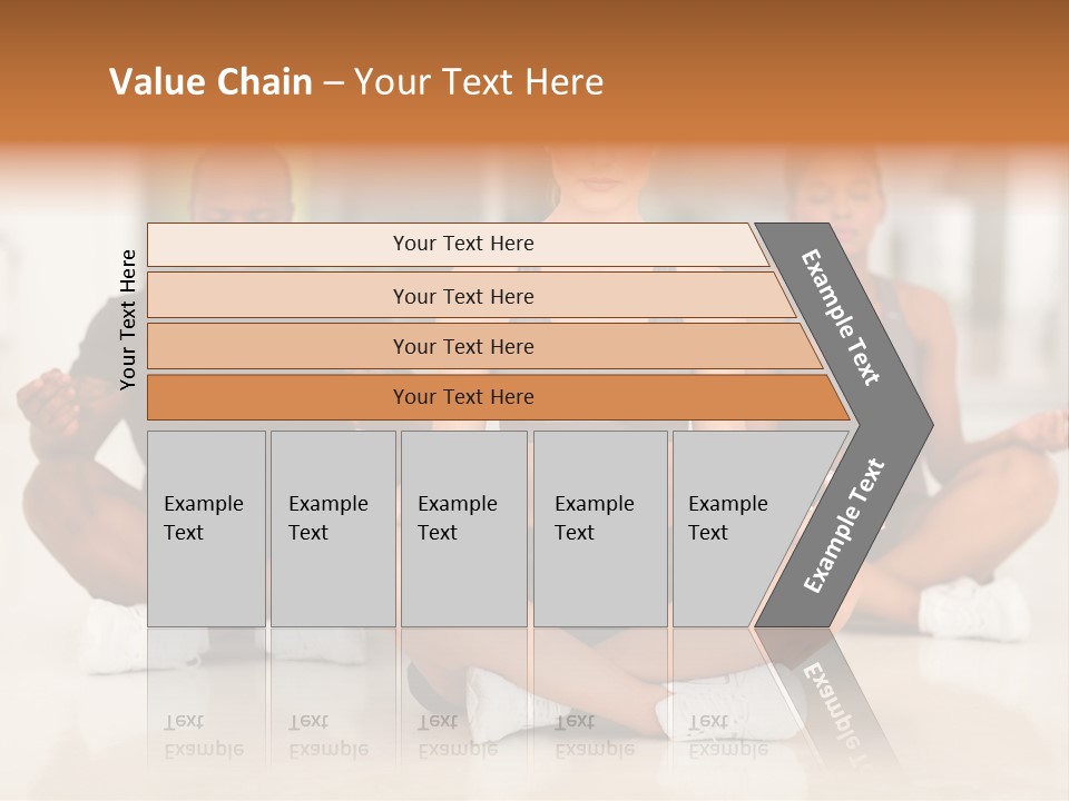 Old Water Elderly PowerPoint Template