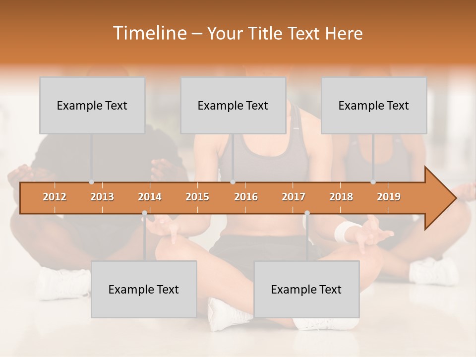 Old Water Elderly PowerPoint Template