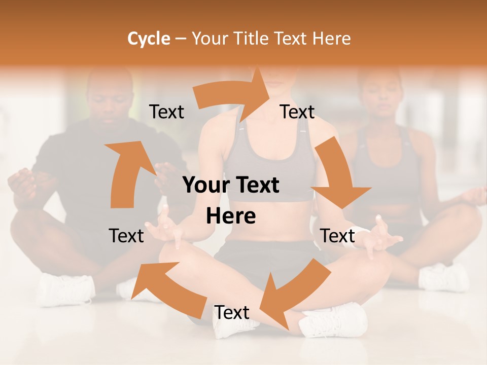 Old Water Elderly PowerPoint Template