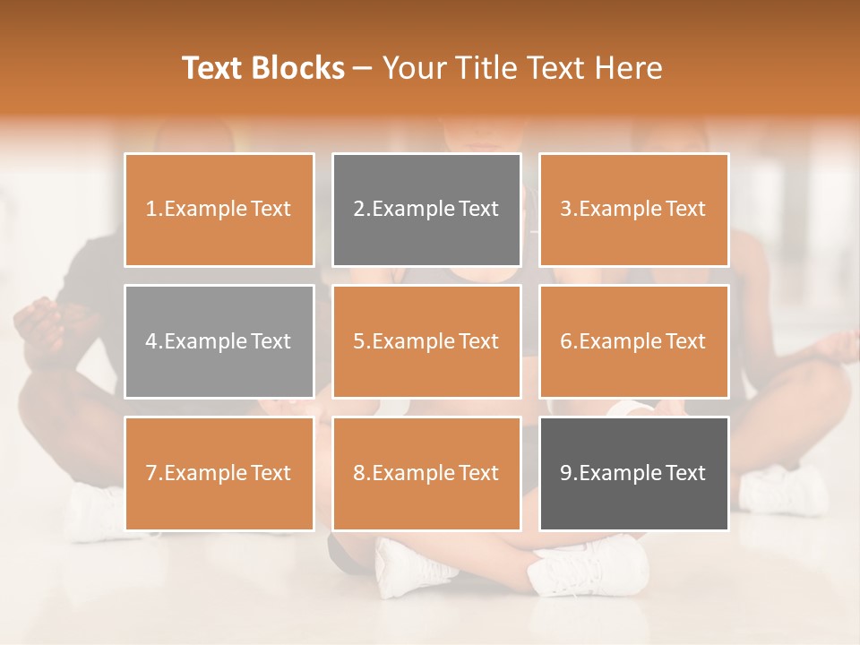 Old Water Elderly PowerPoint Template