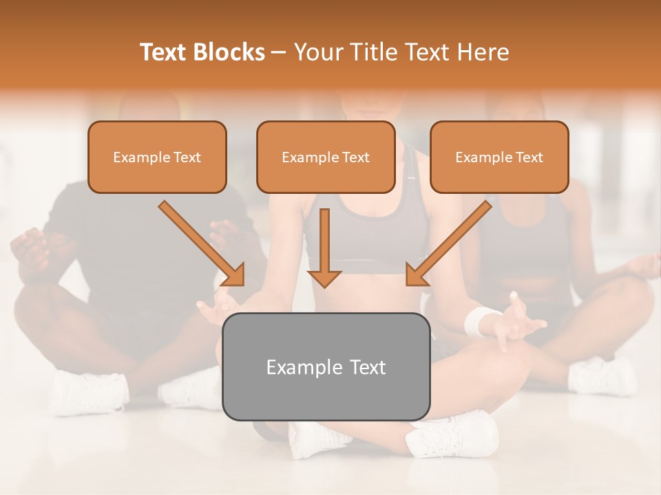 Old Water Elderly PowerPoint Template