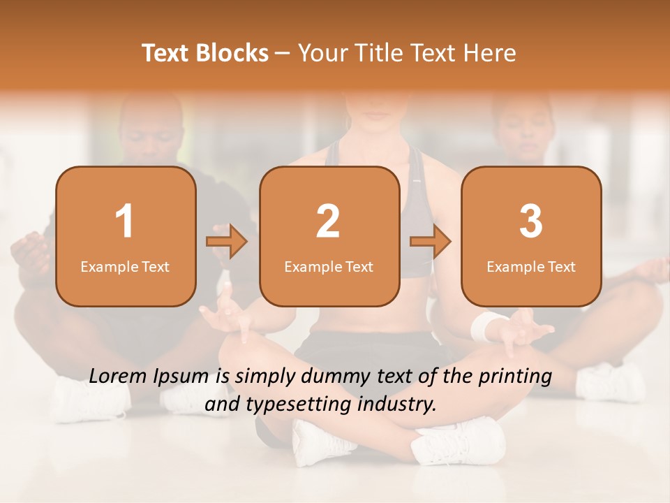 Old Water Elderly PowerPoint Template