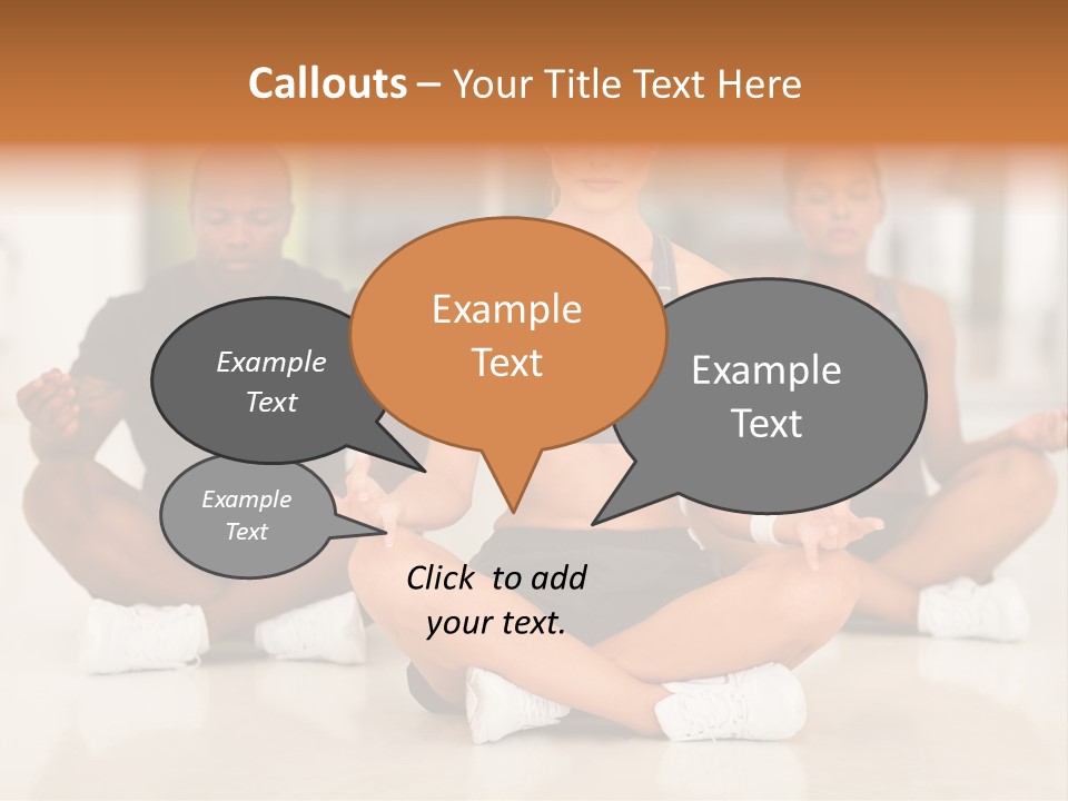 Old Water Elderly PowerPoint Template