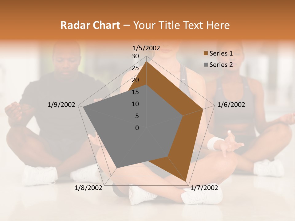 Old Water Elderly PowerPoint Template