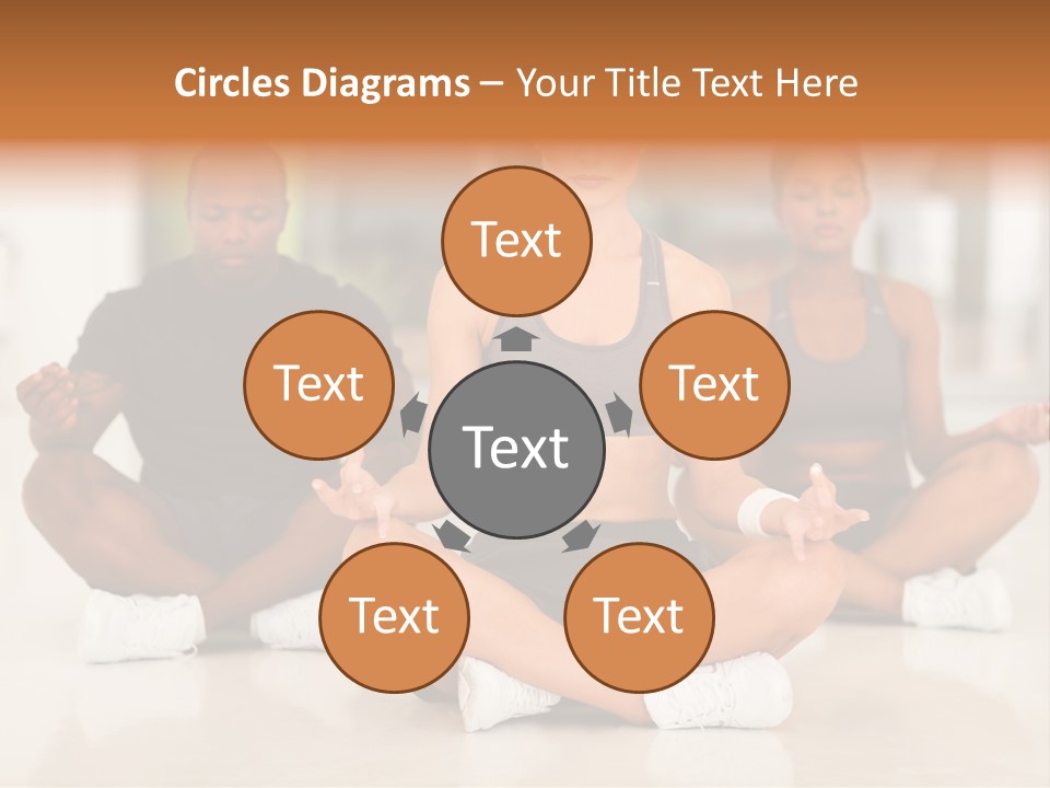 Old Water Elderly PowerPoint Template