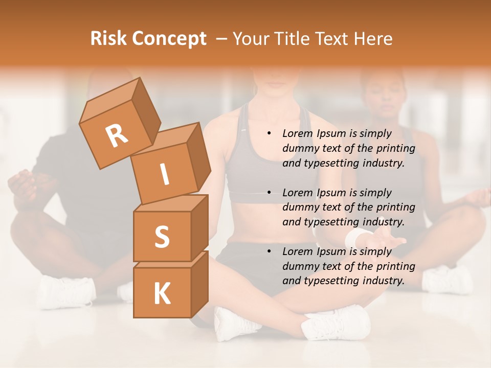 Old Water Elderly PowerPoint Template