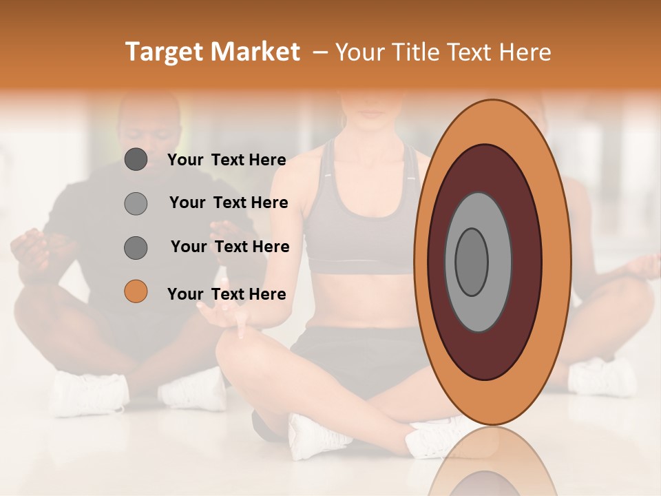 Old Water Elderly PowerPoint Template