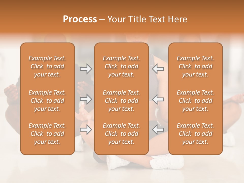 Old Water Elderly PowerPoint Template