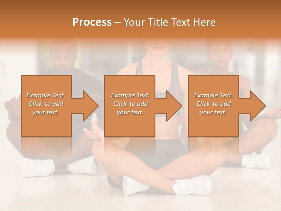 Old Water Elderly PowerPoint Template