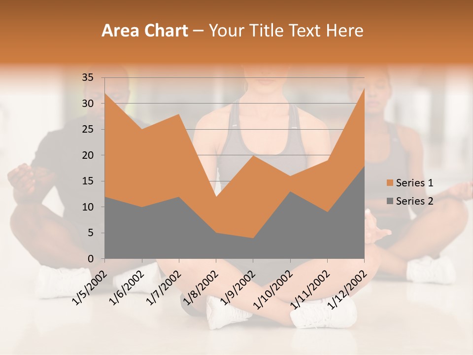 Old Water Elderly PowerPoint Template