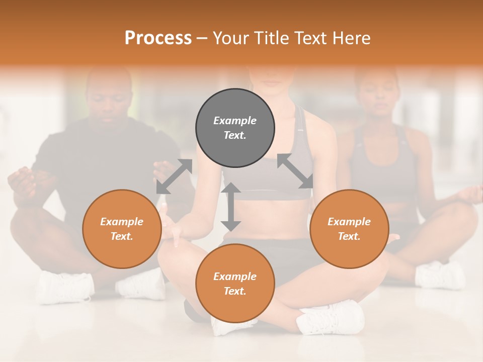 Old Water Elderly PowerPoint Template