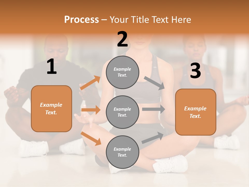 Old Water Elderly PowerPoint Template