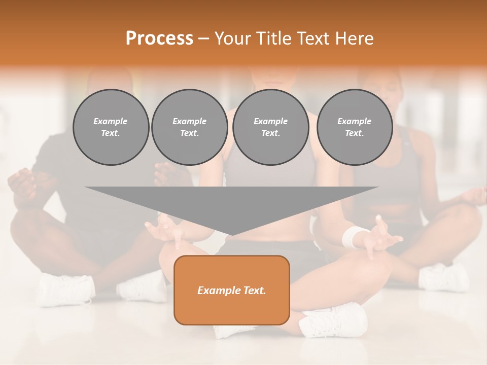 Old Water Elderly PowerPoint Template