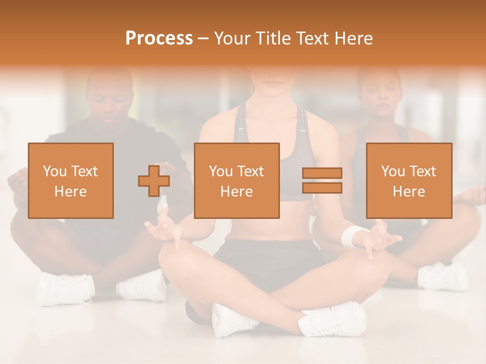 Old Water Elderly PowerPoint Template