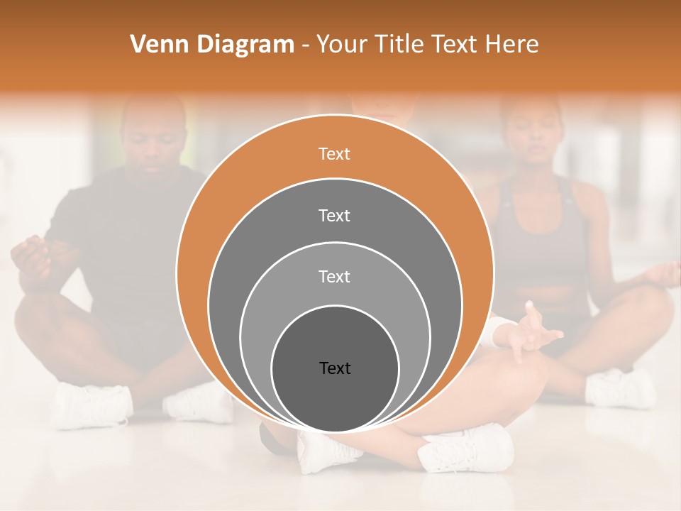 Old Water Elderly PowerPoint Template