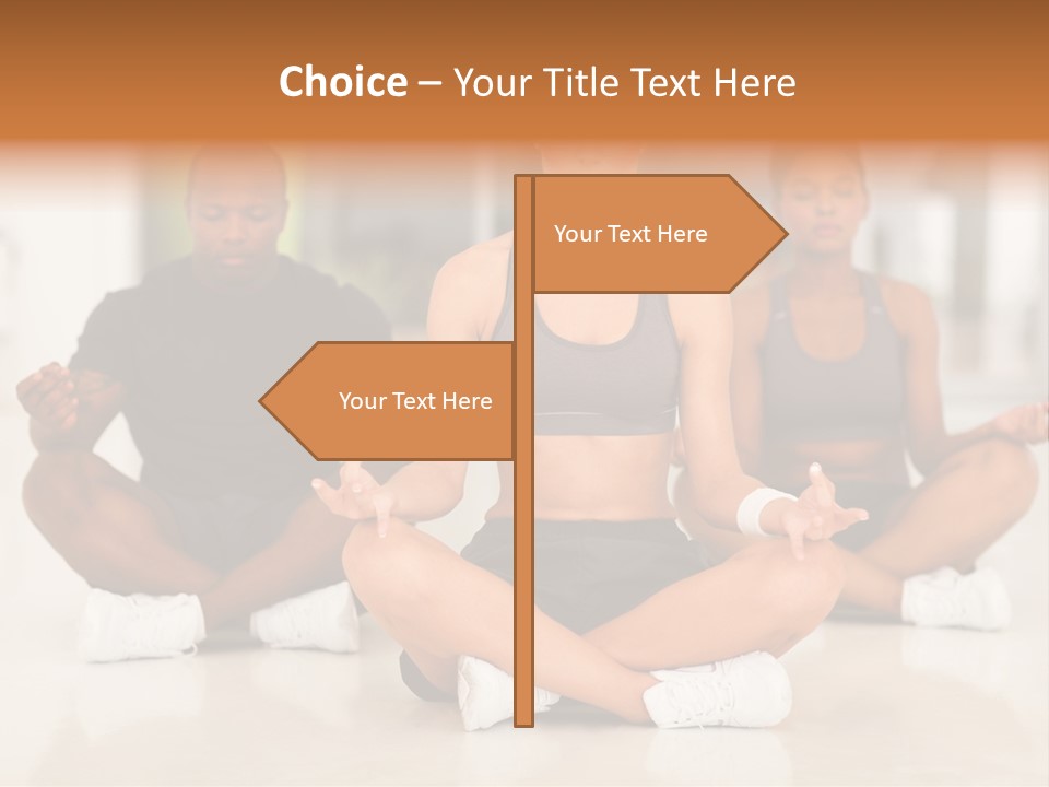 Old Water Elderly PowerPoint Template