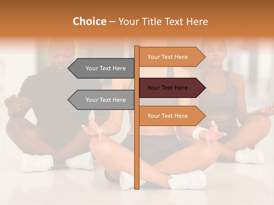 Old Water Elderly PowerPoint Template