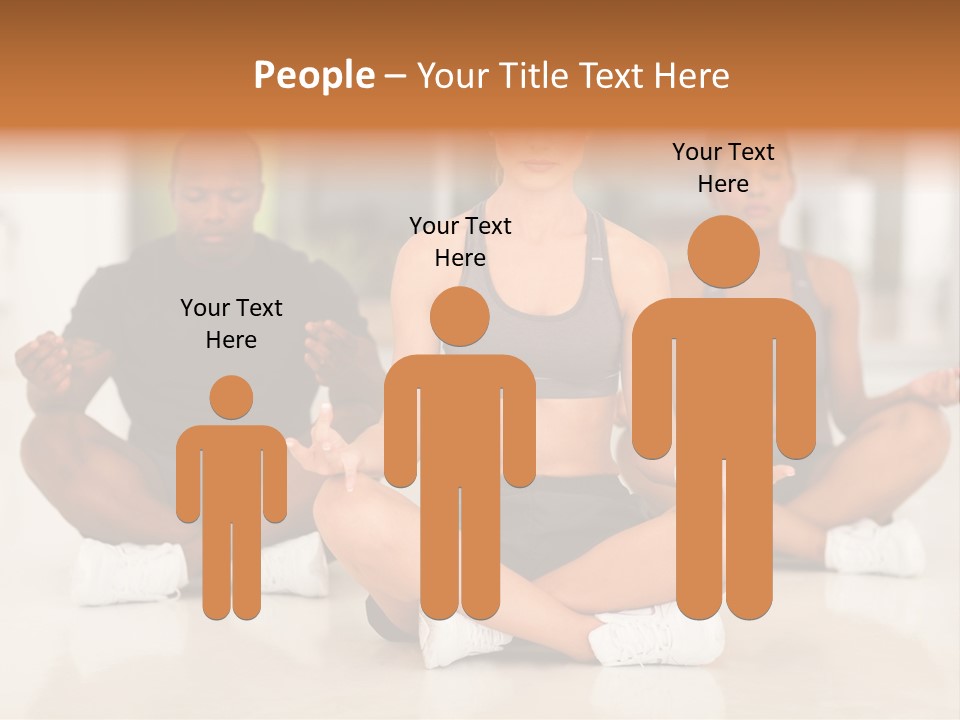 Old Water Elderly PowerPoint Template