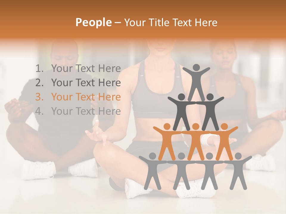 Old Water Elderly PowerPoint Template