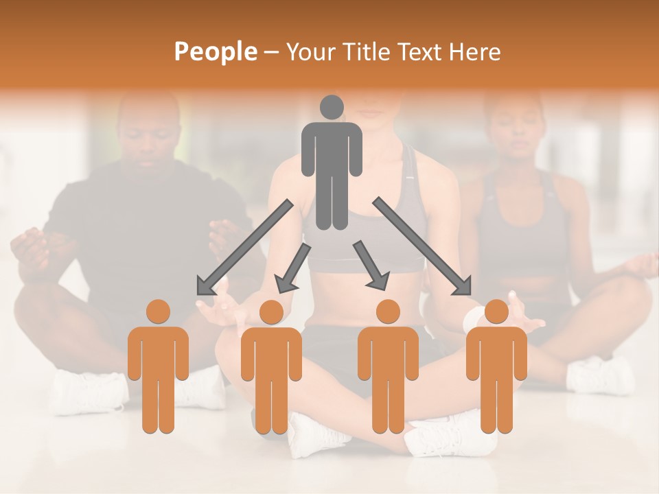 Old Water Elderly PowerPoint Template