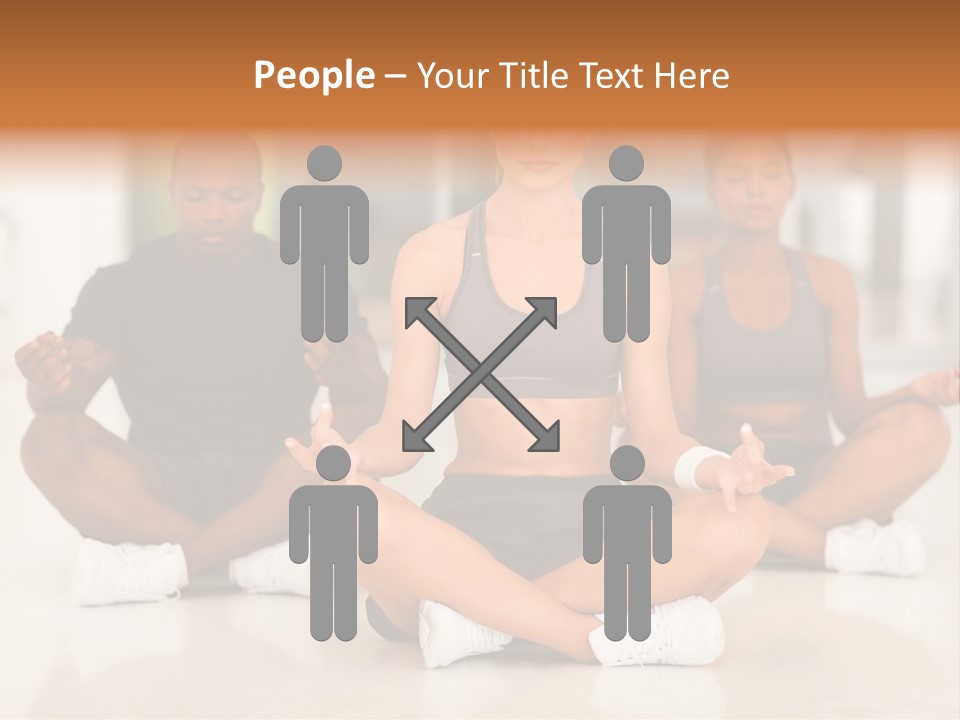 Old Water Elderly PowerPoint Template