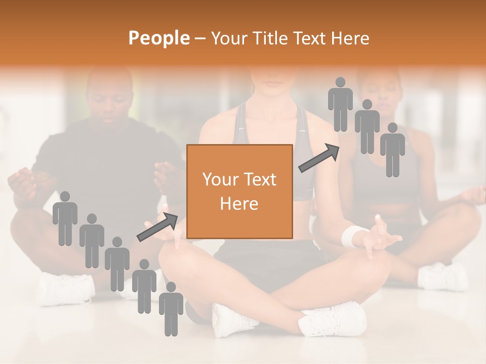 Old Water Elderly PowerPoint Template