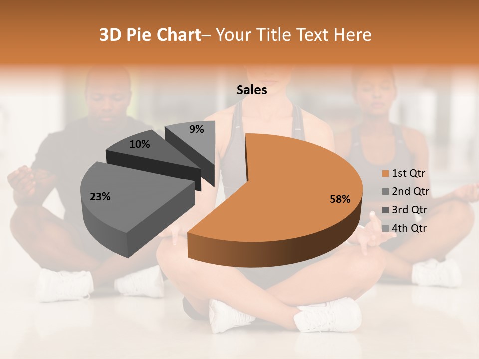 Old Water Elderly PowerPoint Template