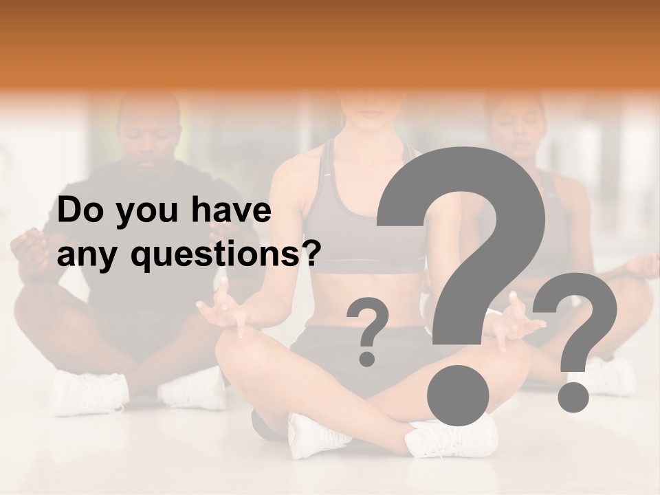 Old Water Elderly PowerPoint Template