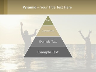 Sea Sunrise Portrait PowerPoint Template