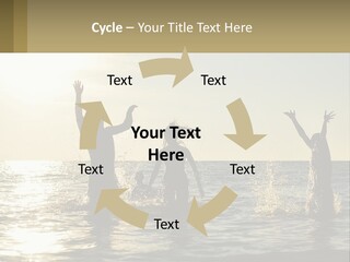 Sea Sunrise Portrait PowerPoint Template