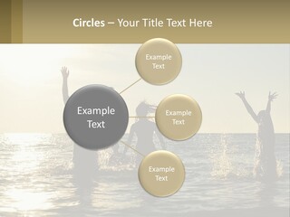 Sea Sunrise Portrait PowerPoint Template