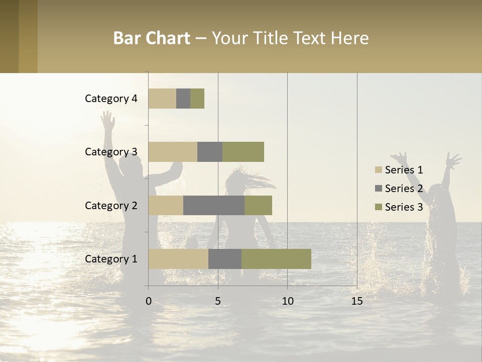 Sea Sunrise Portrait PowerPoint Template