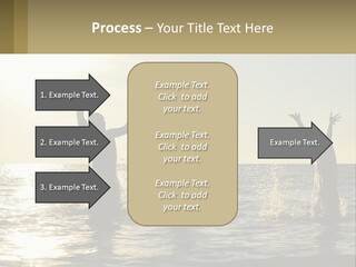 Sea Sunrise Portrait PowerPoint Template