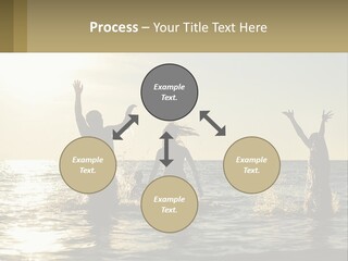 Sea Sunrise Portrait PowerPoint Template