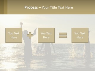 Sea Sunrise Portrait PowerPoint Template