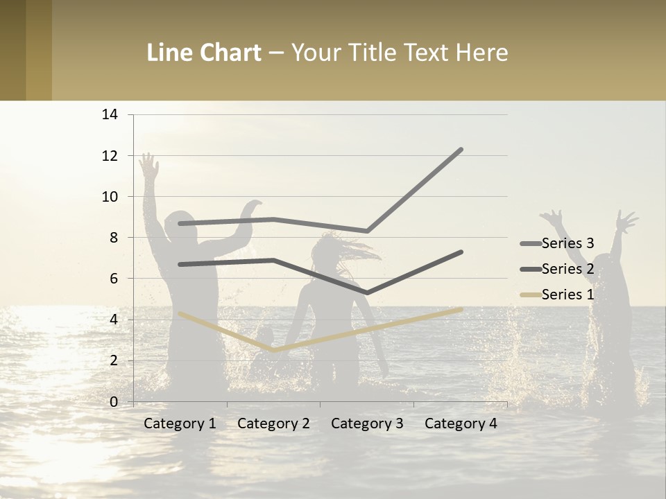 Sea Sunrise Portrait PowerPoint Template