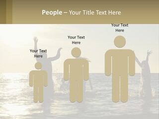 Sea Sunrise Portrait PowerPoint Template