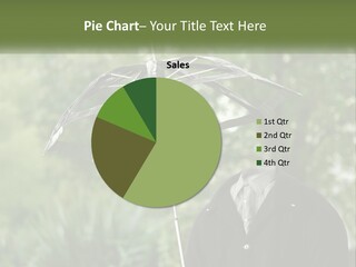 Standing Retirement Calm PowerPoint Template