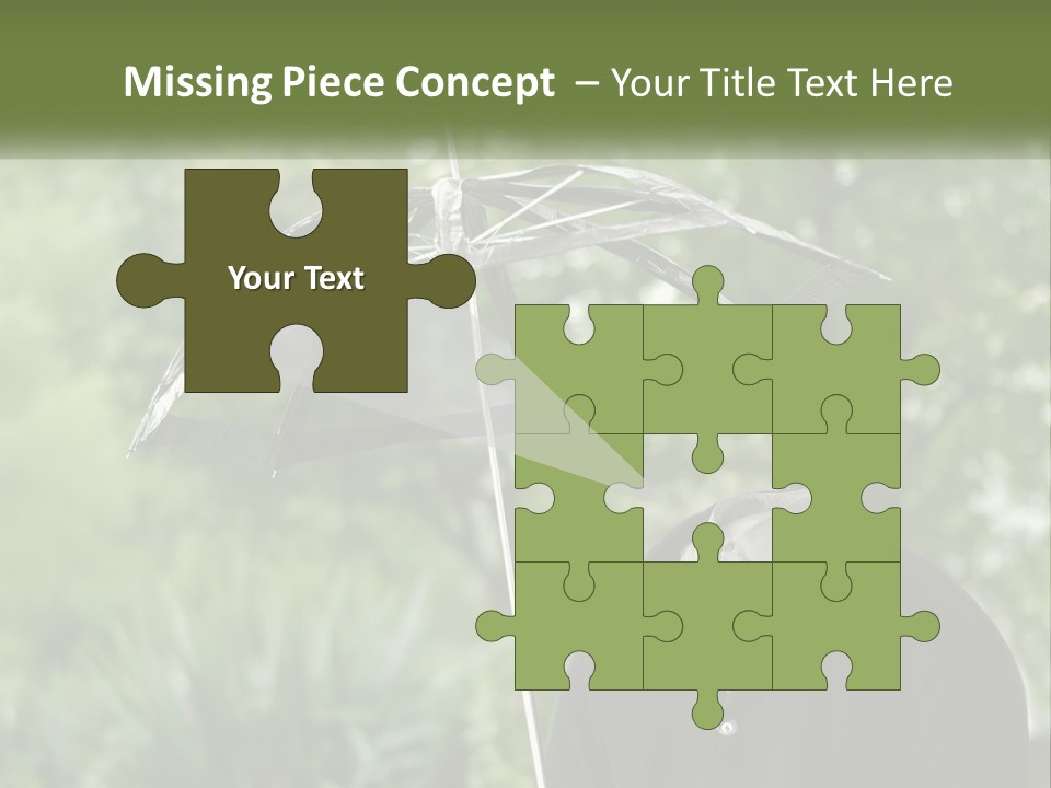 Standing Retirement Calm PowerPoint Template