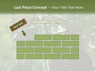 Standing Retirement Calm PowerPoint Template