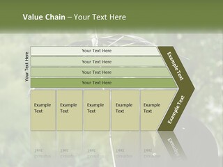 Standing Retirement Calm PowerPoint Template
